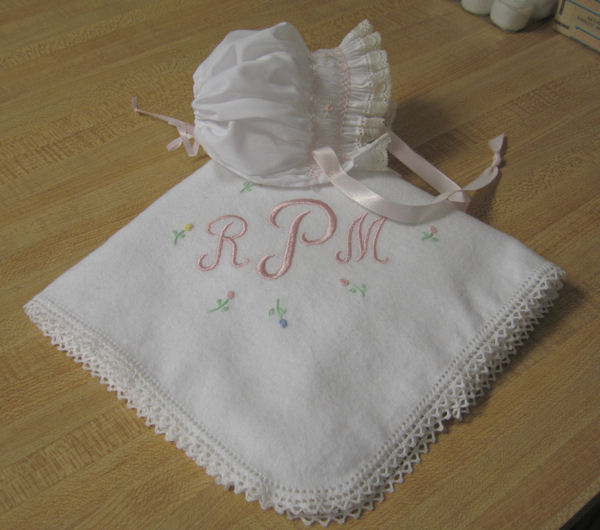 Preemie Blanket & Bonnet